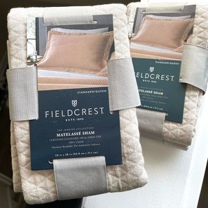 NWT Pillow Matelasse Shams